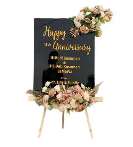 Papan Bunga Akrilik Kembang Seri
